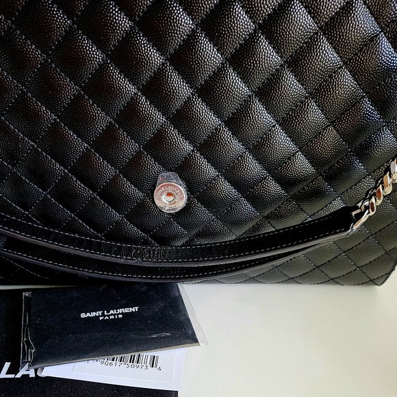 New With Tags Yves Saint Laurent Large Envelope Two-way Bag - Picture 5 of 16